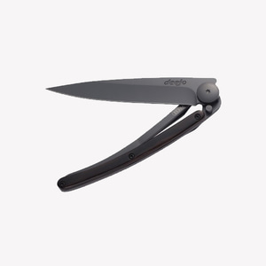 디조 Deejo 블랙 37g / 에보니(흑단) 우드 - 폴딩 나이프 접이식 칼