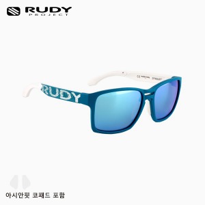 루디 RUDY 선글라스 스핀에어 57 라우드 매트 오션 화이트 / 멀티레이저 아이스