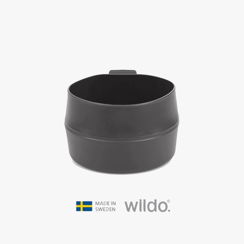 [WD-W10390] 윌도 Wildo 캠핑용 접이식 컵 라지 / 다크그레이