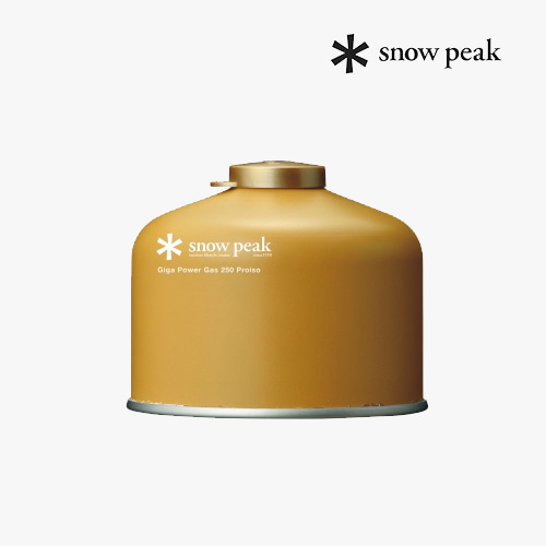 스노우피크 Snowpeak 프로이소250-K (GPK-250GR) 기가파워 가스 220g