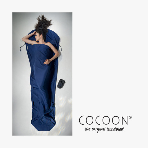 코쿤 COCOON 여행용 머미라이너 / 블루  Polyester Microfiber 100% Twilight Blue