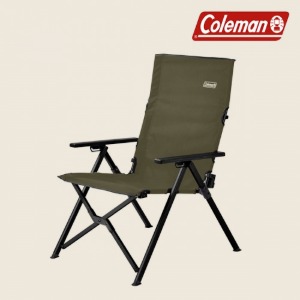 콜맨 레이 체어 (올리브) 3단조절 캠핑 의자